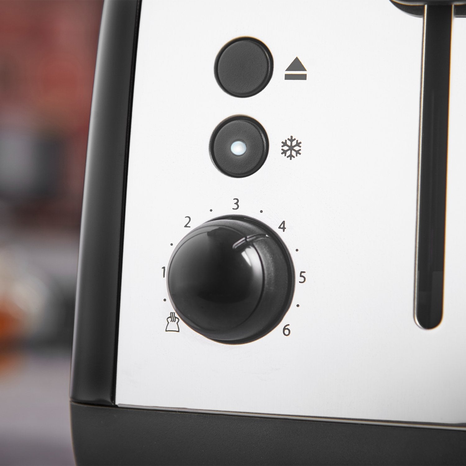 Russell Hobbs Stainless Steel 2 Slice Black Toaster 26550