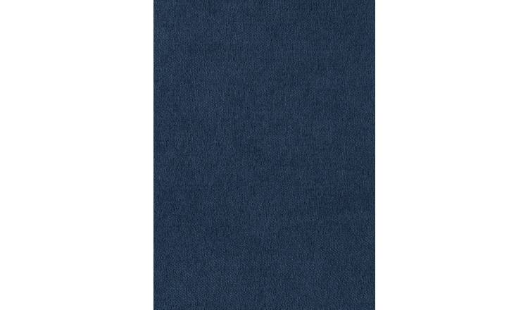 Argos Home Aleeza Fabric 3 Seater Sofa - Navy