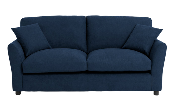 Argos Home Aleeza Fabric 3 Seater Sofa - Navy