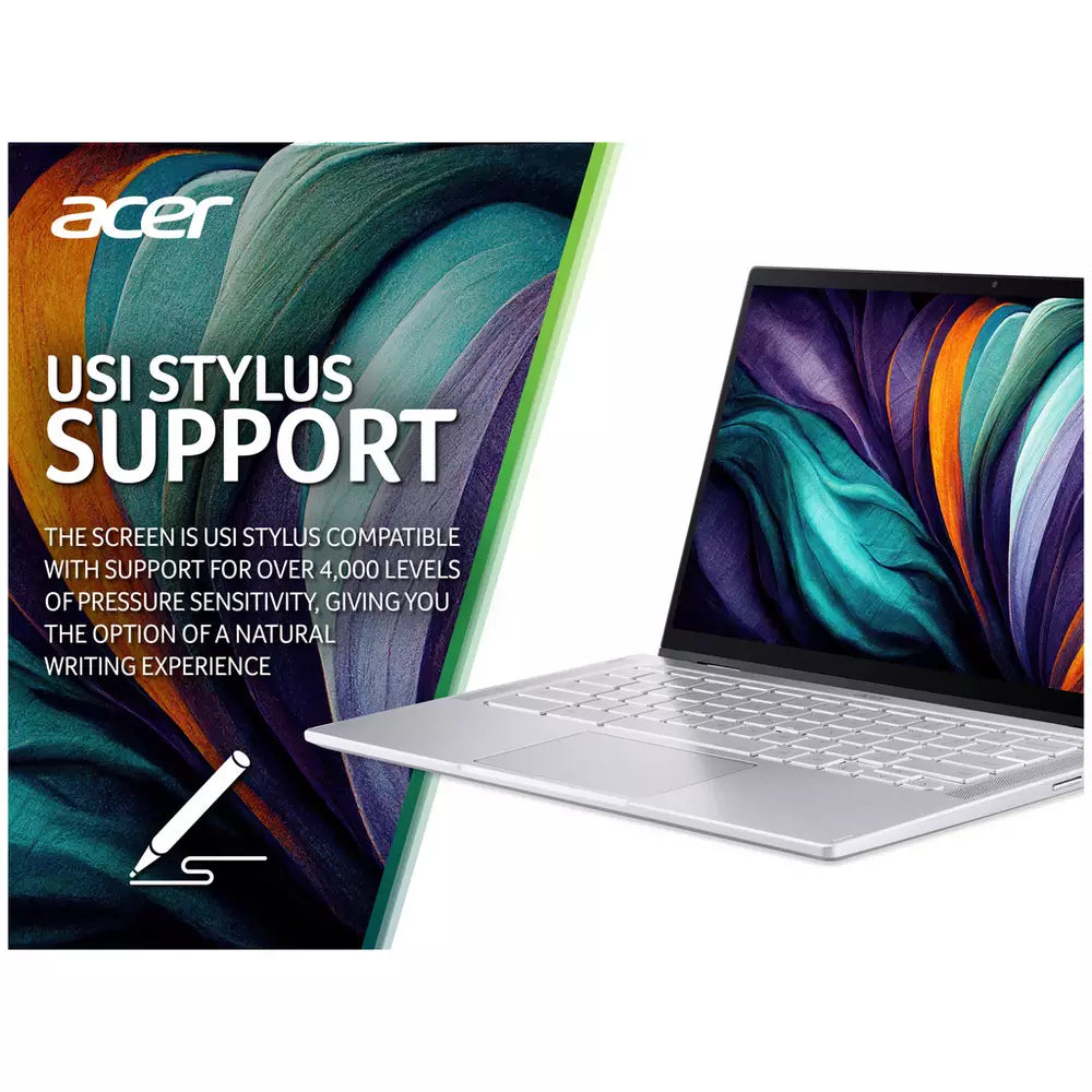 Acer CP514-2H 14in i3 8GB 256GB Chromebook - Silver