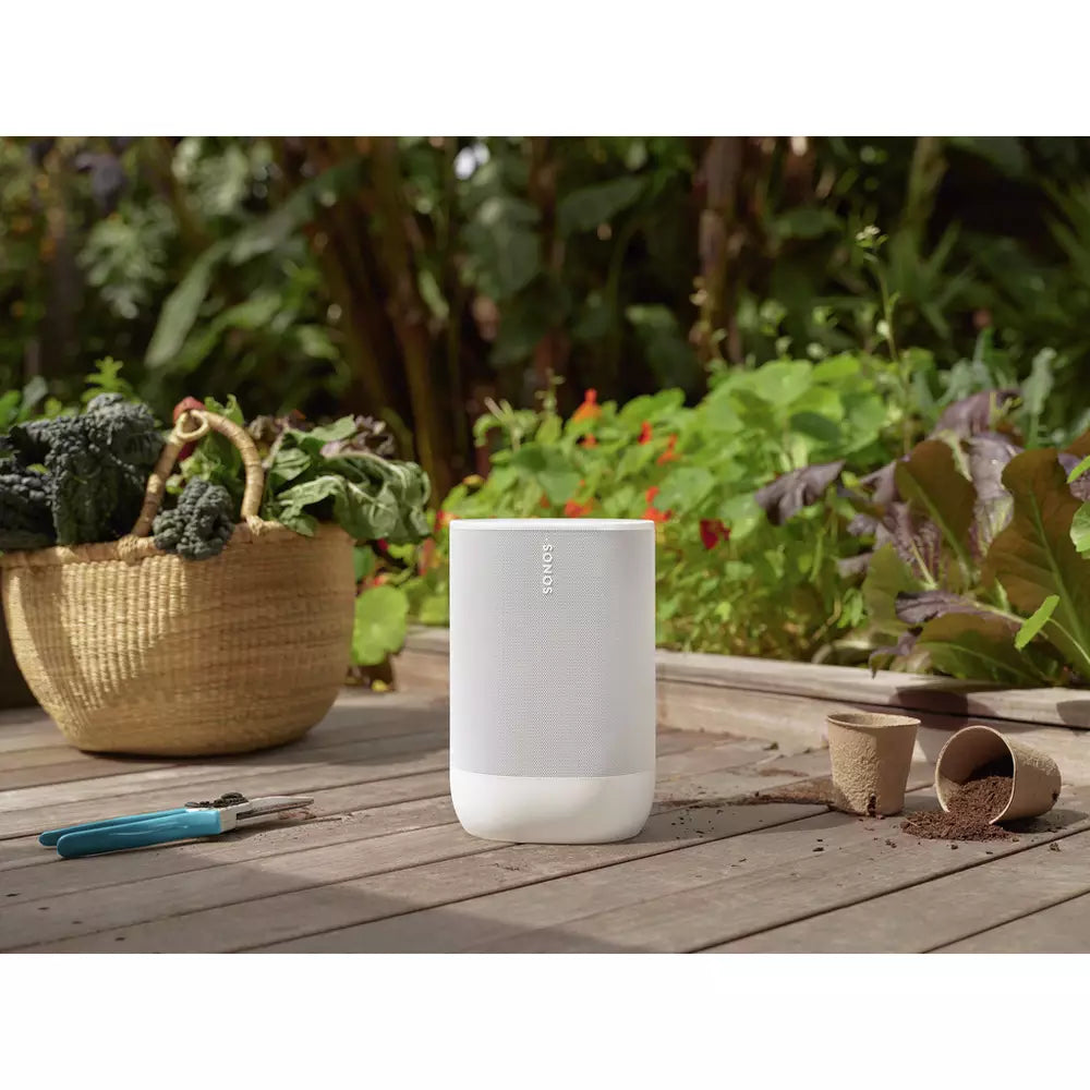 Sonos Move 2 Bluetooth Portable Speaker - White