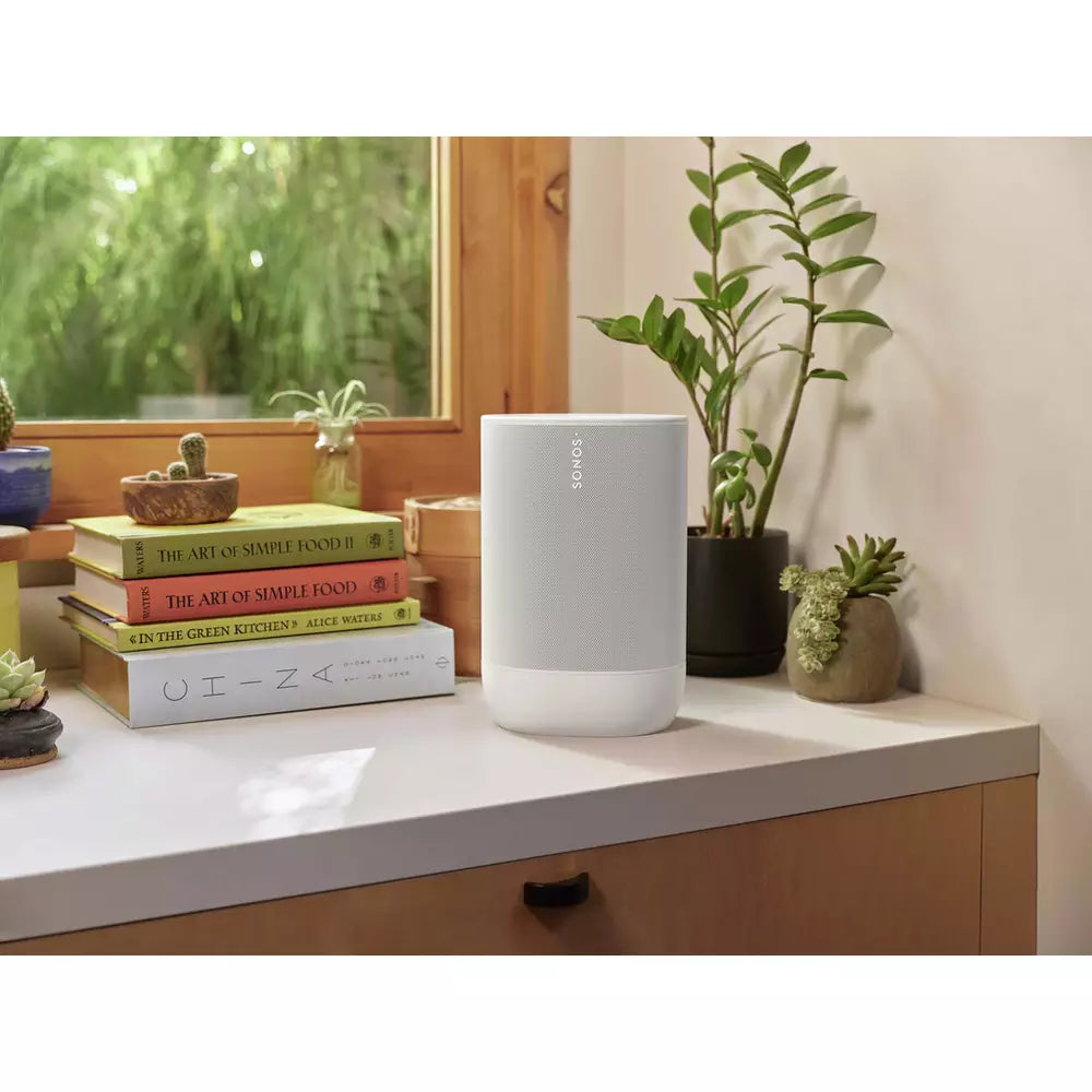 Sonos Move 2 Bluetooth Portable Speaker - White