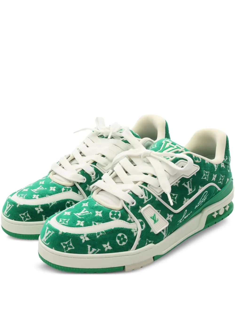 Louis Vuitton Pre-Owned monogram-pattern sneakers