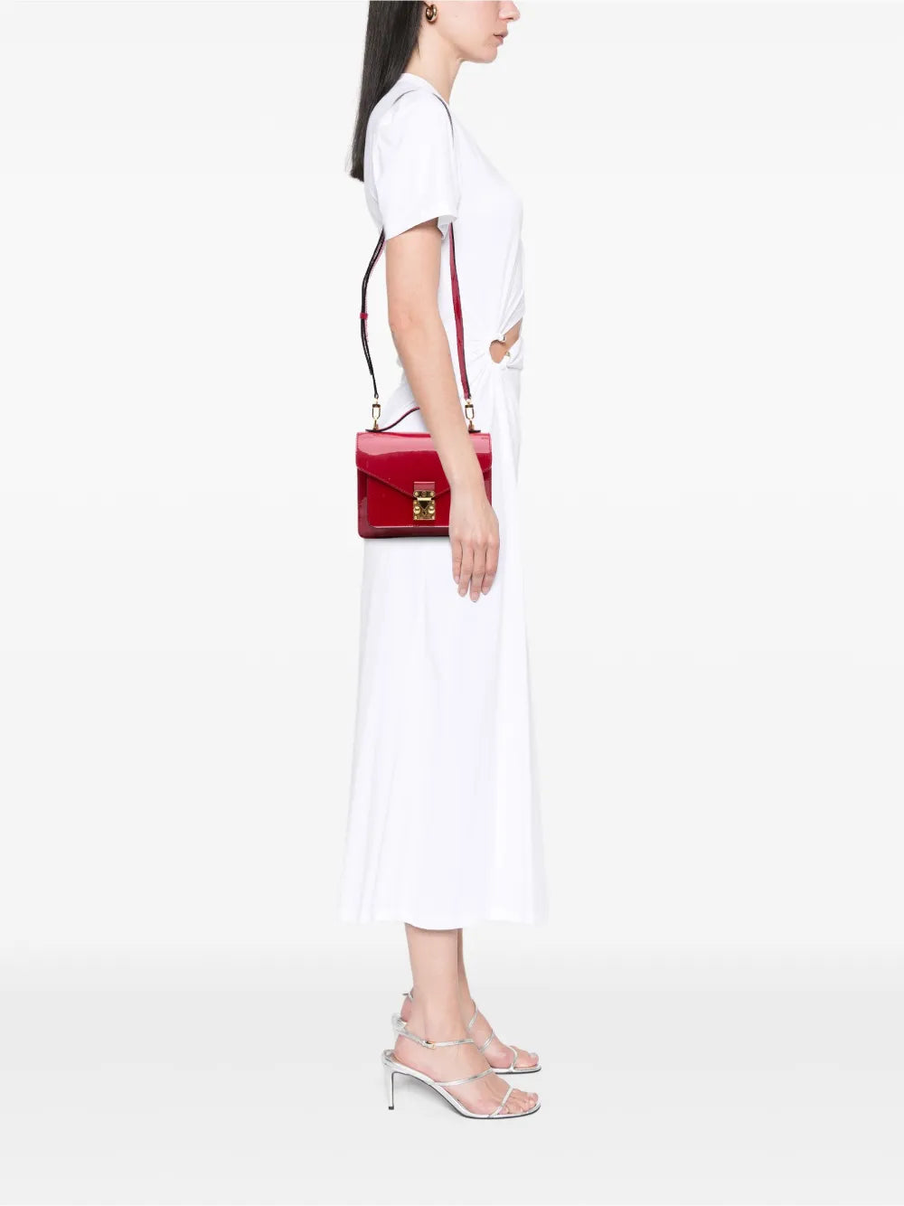 Louis Vuitton Pre-Owned 2013 Monogram Vernis Monceau BB satchel