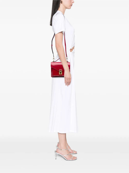 Louis Vuitton Pre-Owned 2013 Monogram Vernis Monceau BB satchel