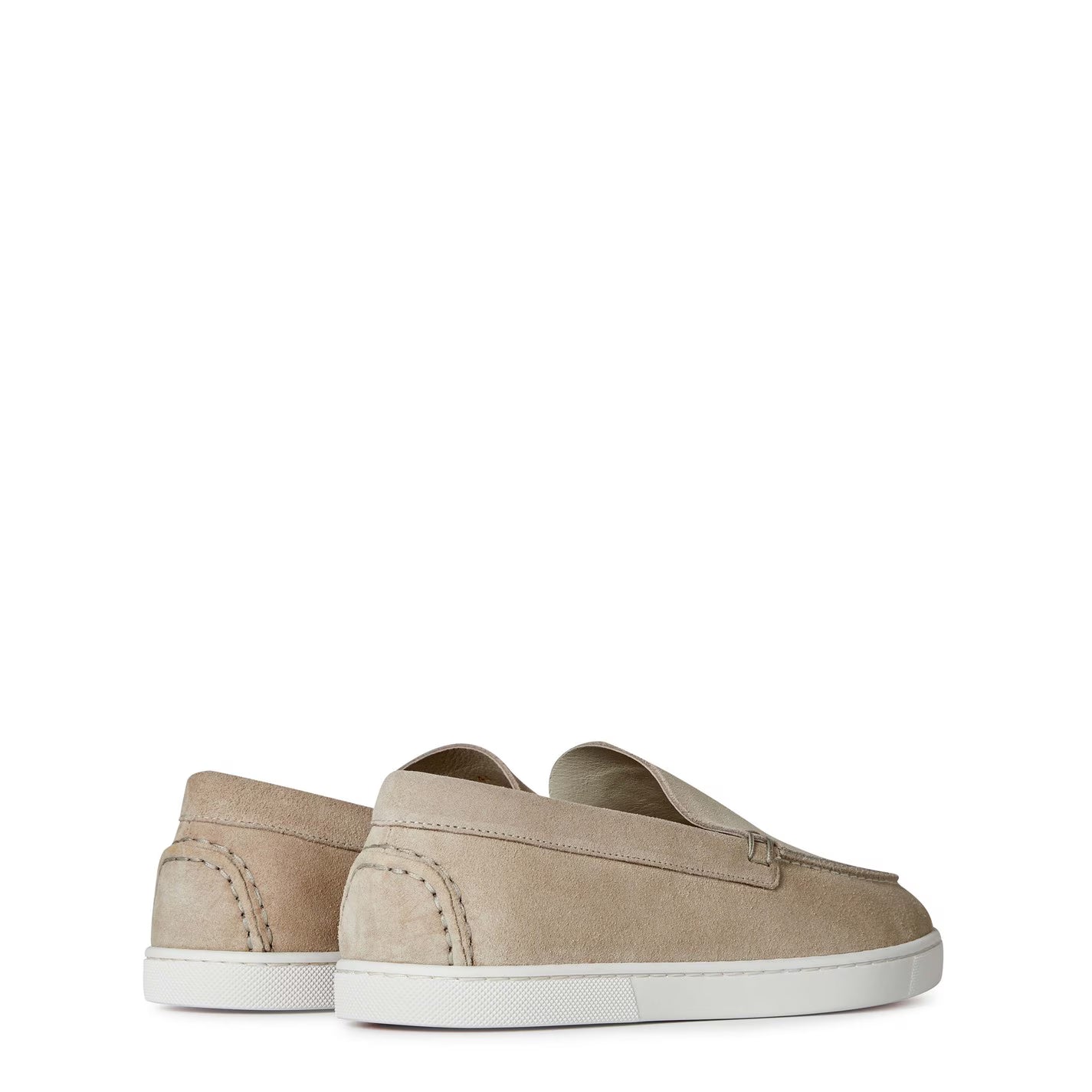 CHRISTIAN LOUBOUTIN Men's Varsiboat Suede Boat Shoes