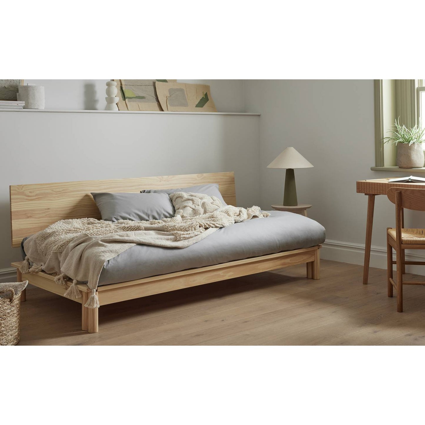 Habitat Akio Guest Bed Frame - Natural