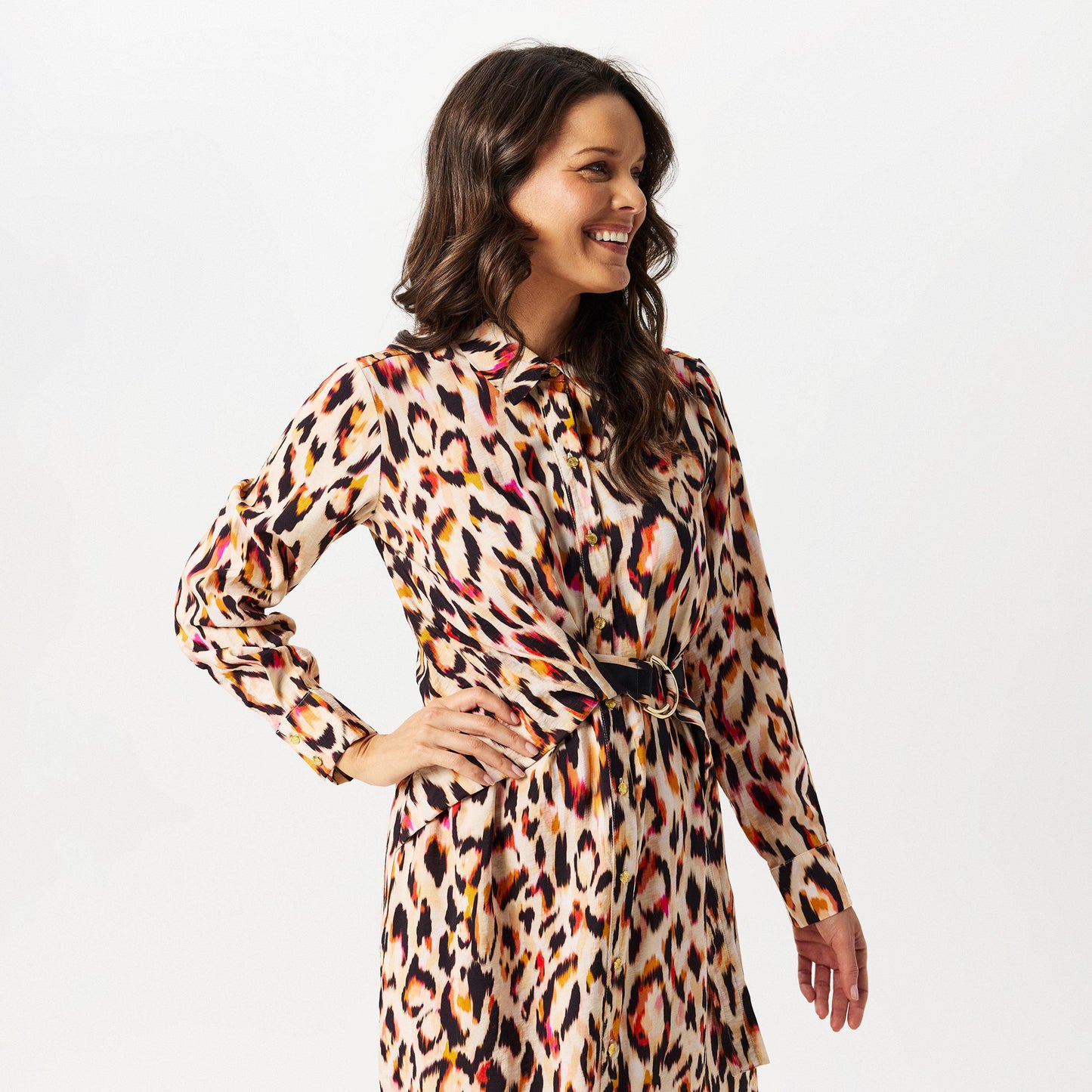 Tie Shirt Dress