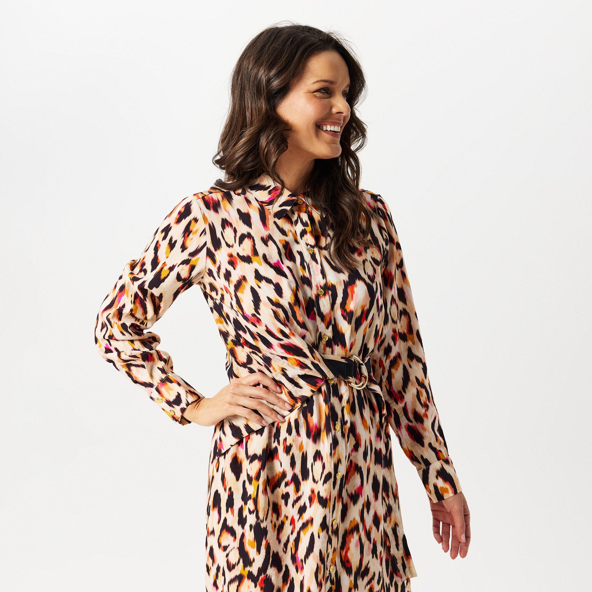 Tie Shirt Dress