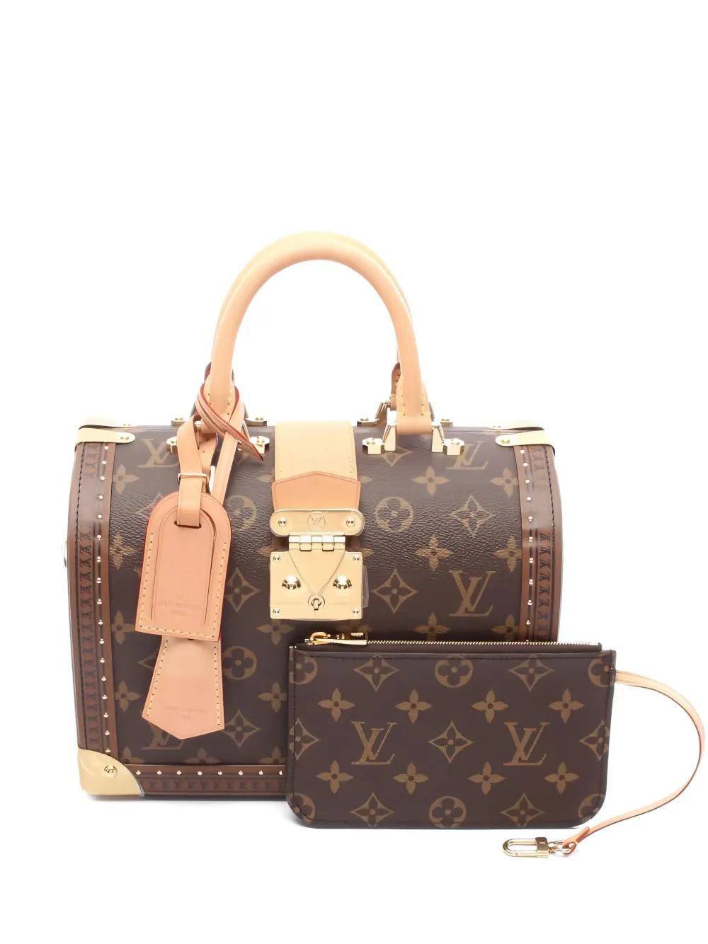 Louis Vuitton Pre-Owned Speedy Trunk monogram top-handle bag