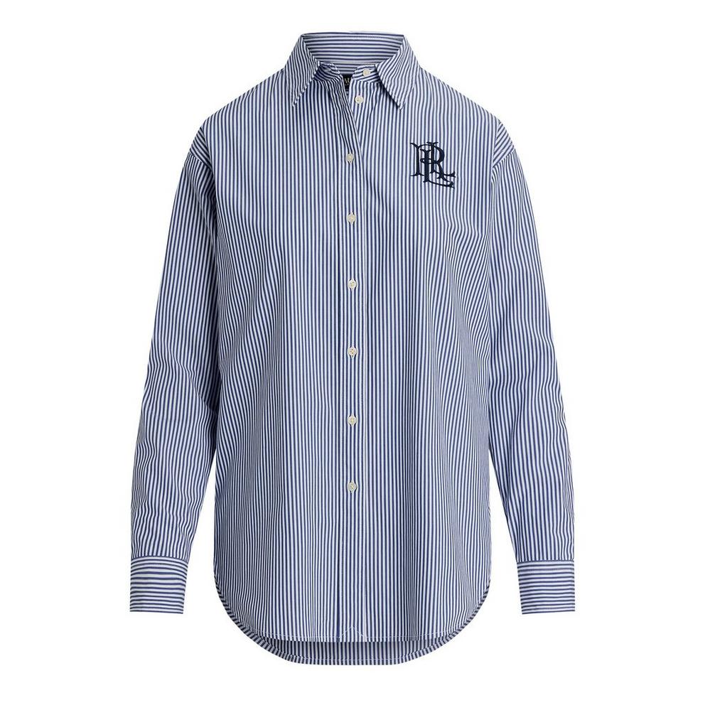 Lauren by Ralph Lauren Women's Long Sleeve Plain Shirt