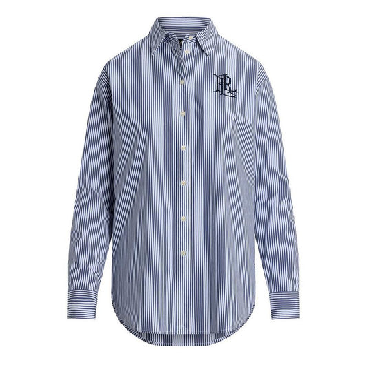 Lauren by Ralph Lauren Women's Long Sleeve Plain Shirt
