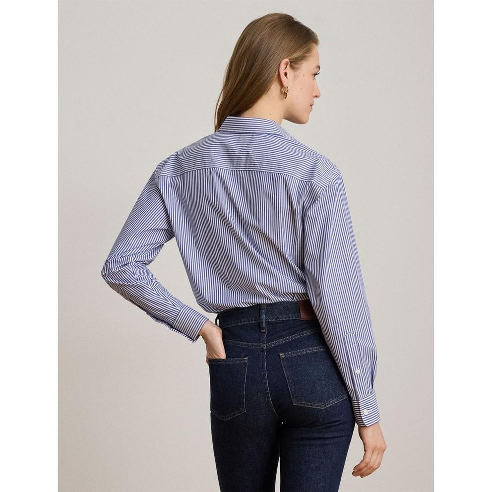 Lauren by Ralph Lauren Women's Long Sleeve Plain Shirt