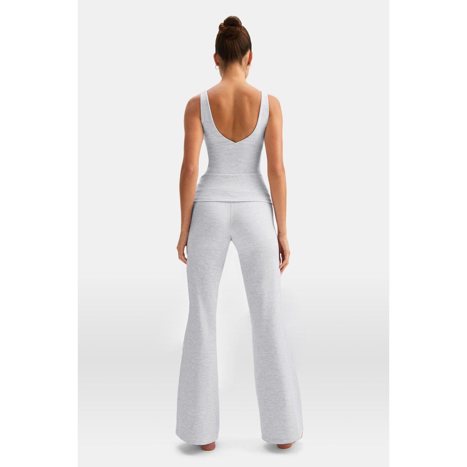 TALA DAYFLEX FOLD WAIST FLARED TROUSERS 30