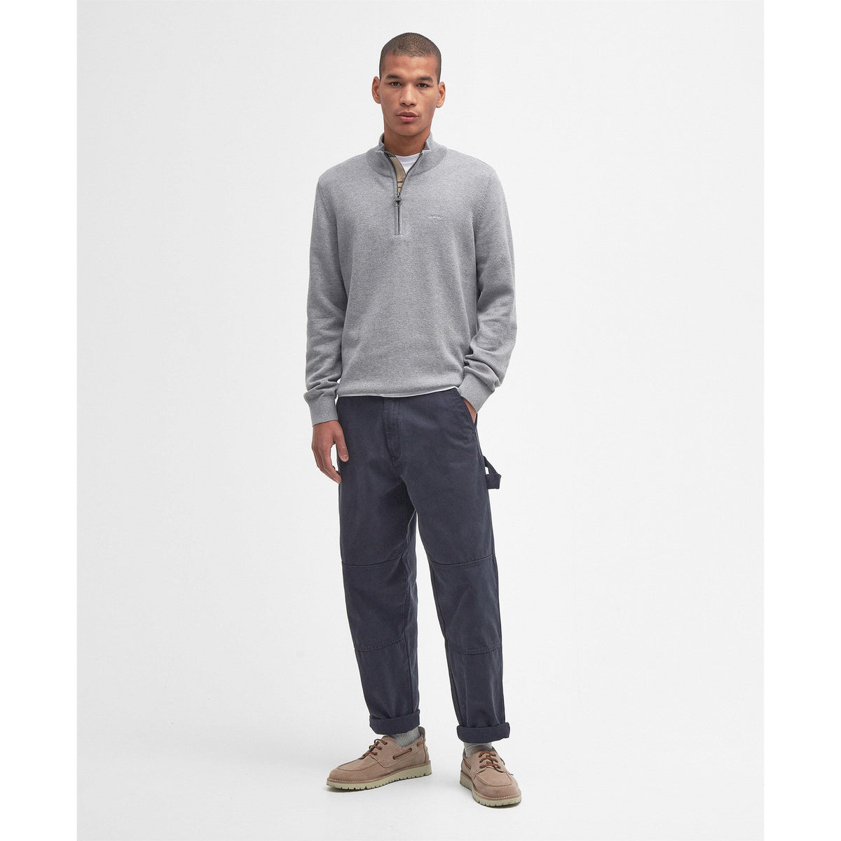 Barbour Mens Half-Zip Jumper