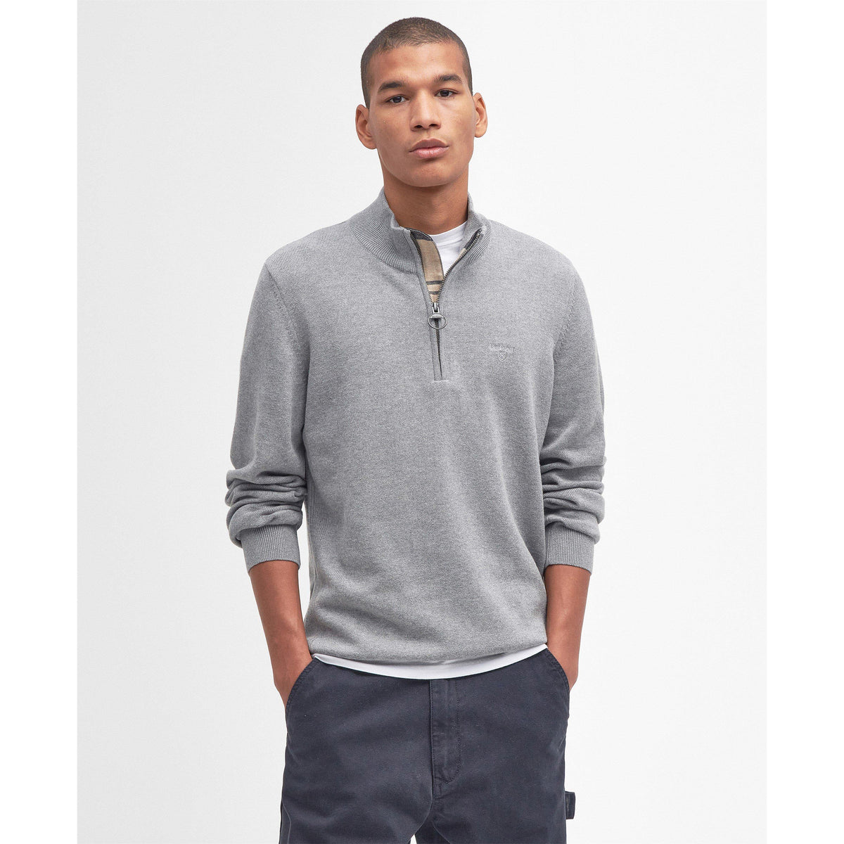 Barbour Mens Half-Zip Jumper