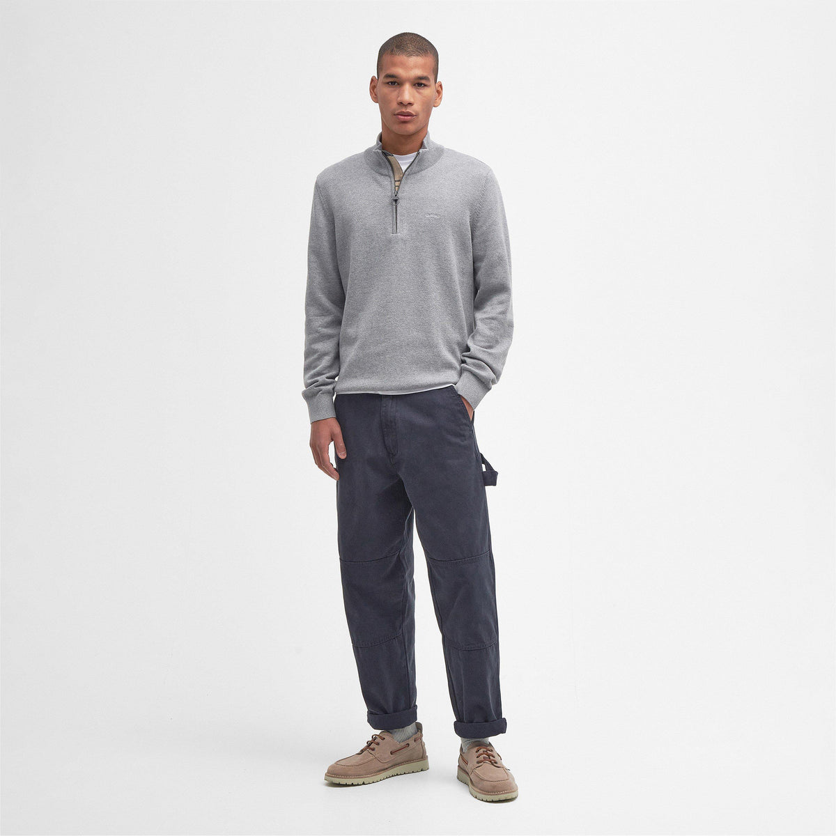 Barbour Mens Half-Zip Jumper