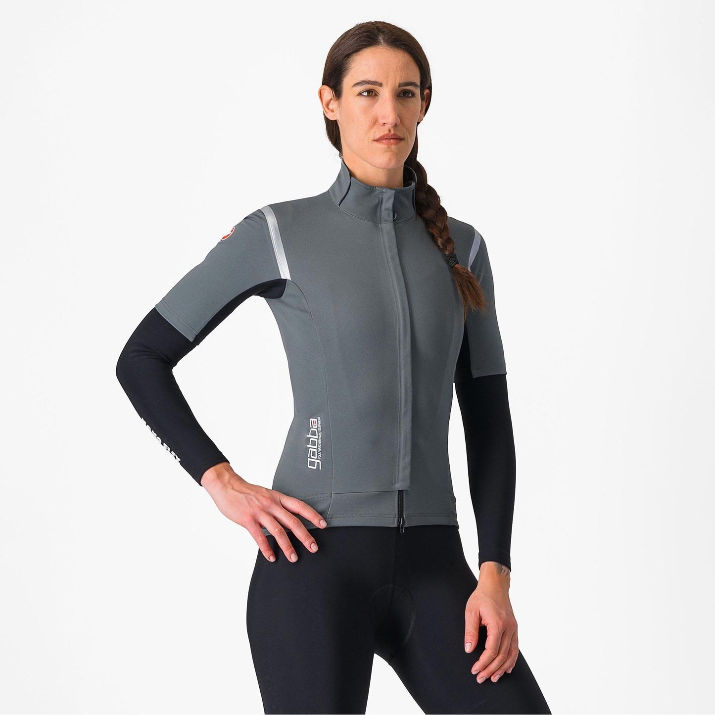 Castelli Women's Gabba Zipped Short-Sleeve Cycling Jersey