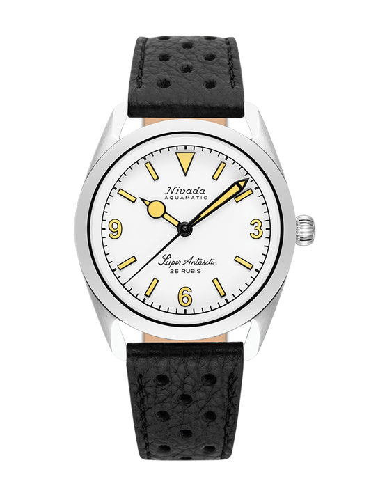 Nivada Grenchen Super Antarctic 3.6.9 White - Beige Luminova
