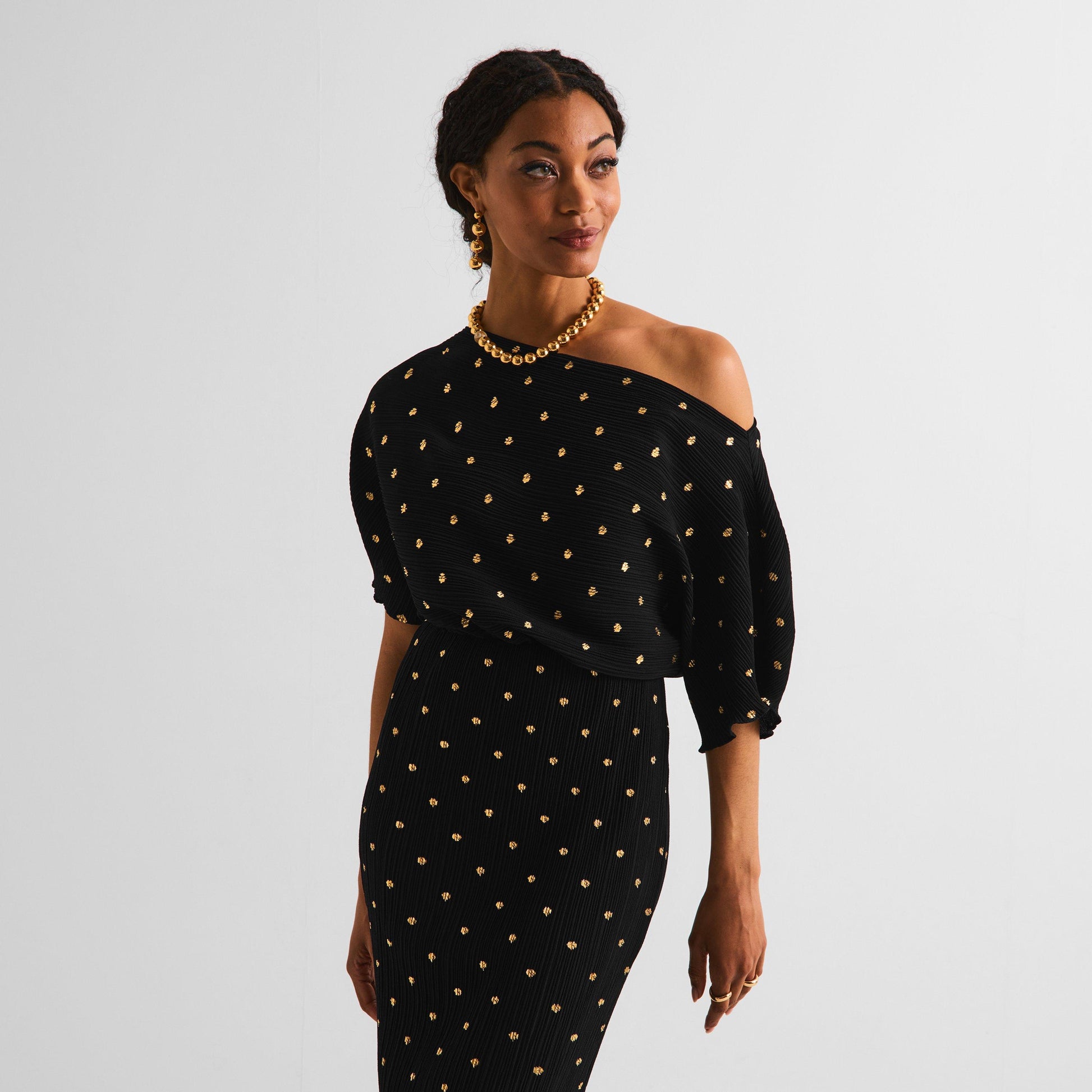 Never Fully Dressed Womens Tilly Plisse Maxi Dress