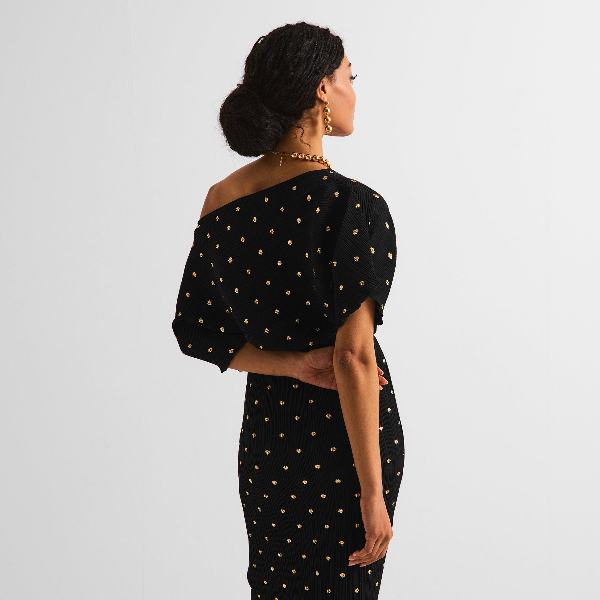 Never Fully Dressed Womens Tilly Plisse Maxi Dress