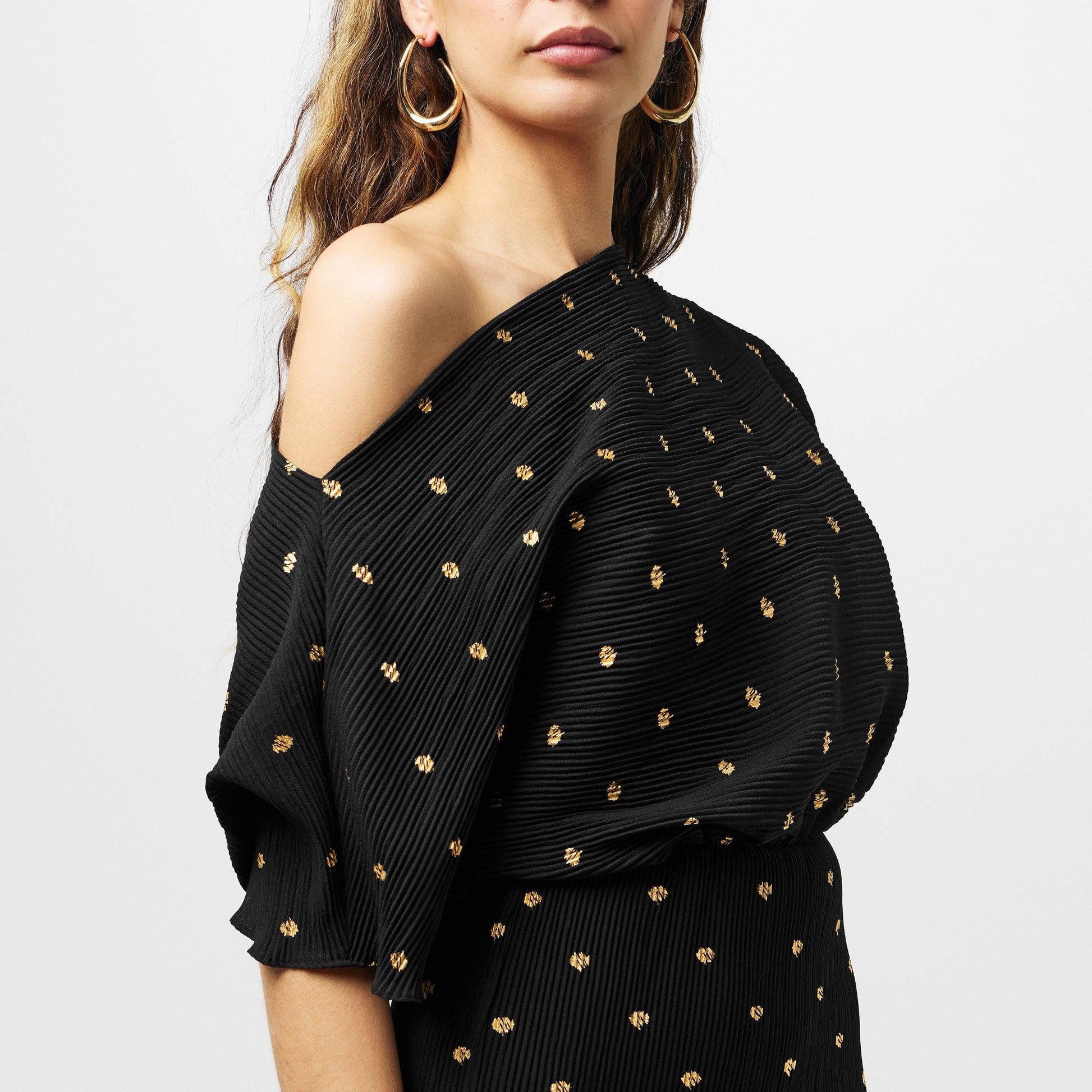 Never Fully Dressed Womens Tilly Plisse Maxi Dress