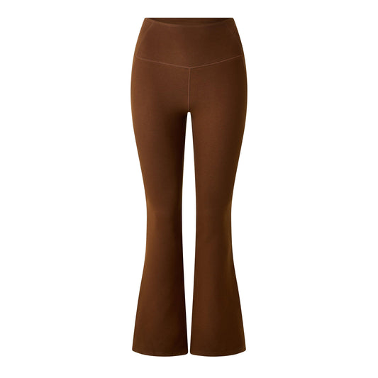 Grace Jacob Women's Espresso Flared Trousers