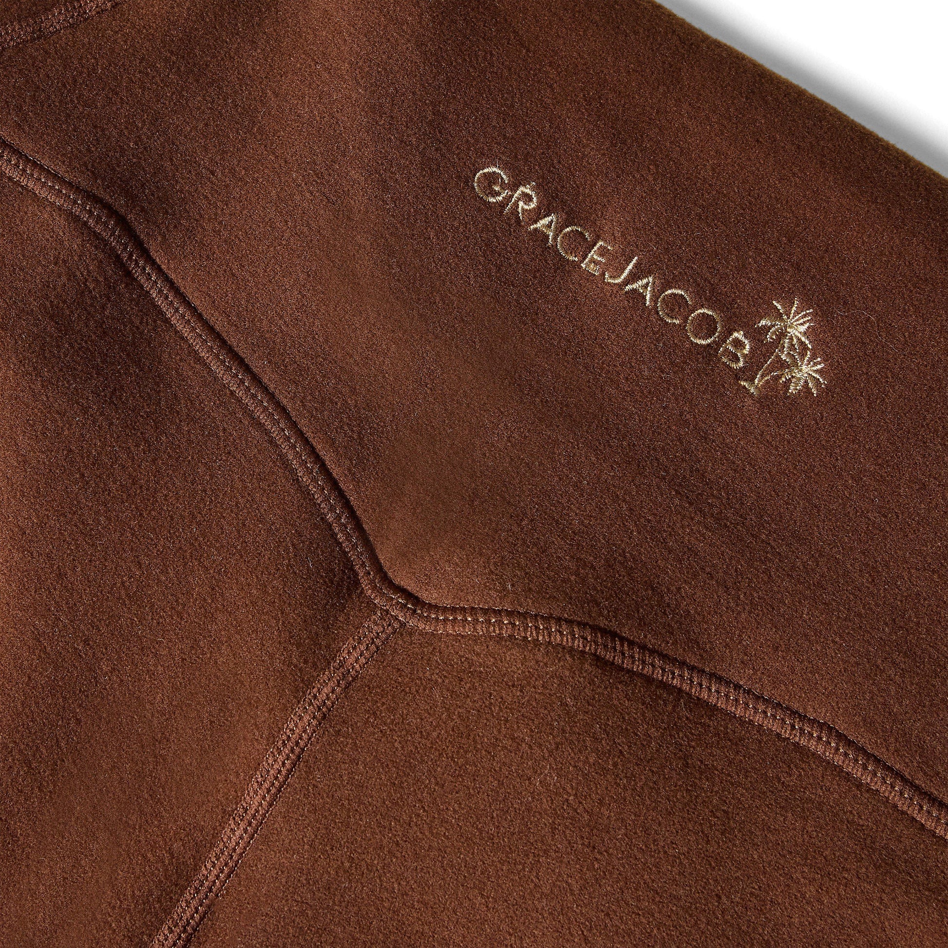 Grace Jacob Women's Espresso Flared Trousers