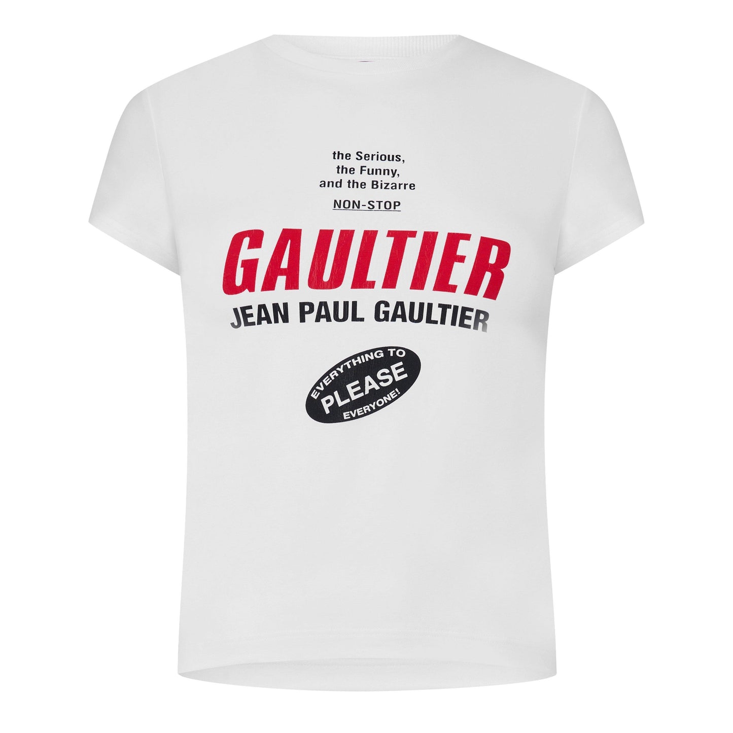 Jean Paul Gaultier JPG Jsy Tee Printed Ld64