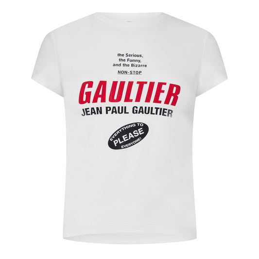 Jean Paul Gaultier JPG Jsy Tee Printed Ld64
