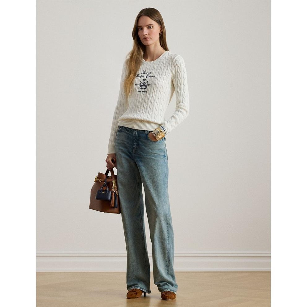 Lauren by Ralph Lauren Women's Rinett Knitted Crew Neck Jumper