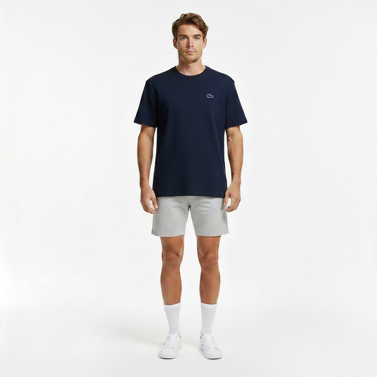 Lacoste Men's Waffle Short Sleeve Pyjama Top