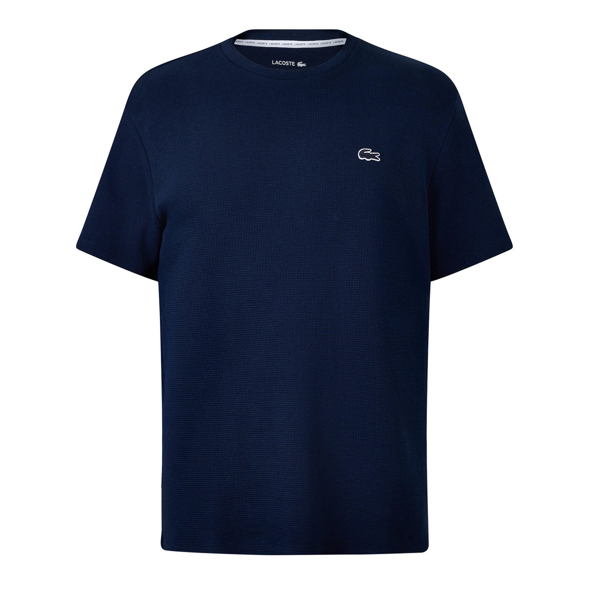 Lacoste Men's Waffle Short Sleeve Pyjama Top