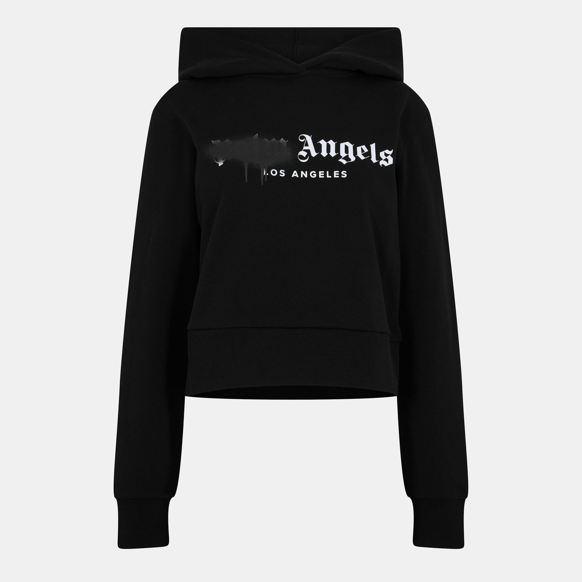 Palm Angels Women's Over the Head Cropped Hoodie