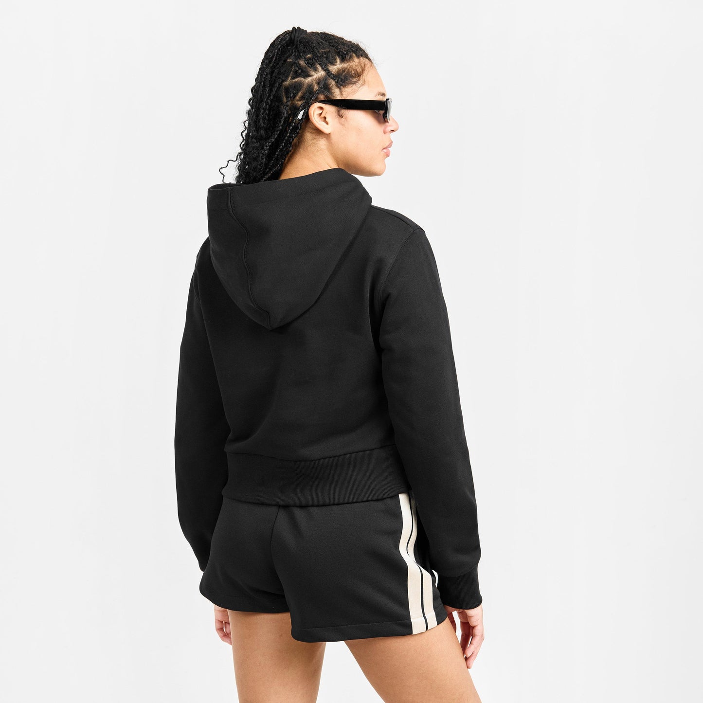 Palm Angels Women's Over the Head Cropped Hoodie