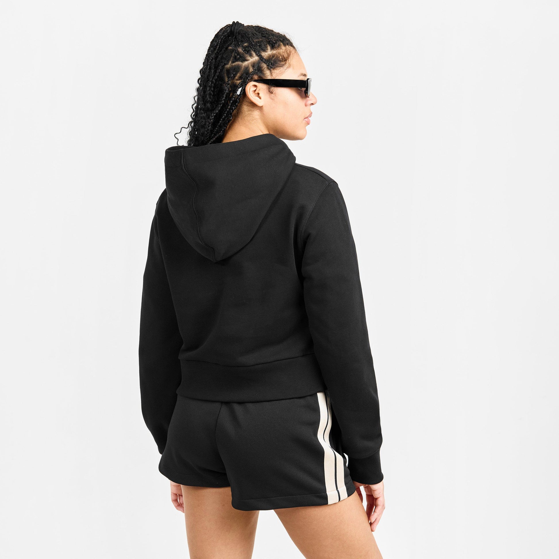 Palm Angels Women's Over the Head Cropped Hoodie