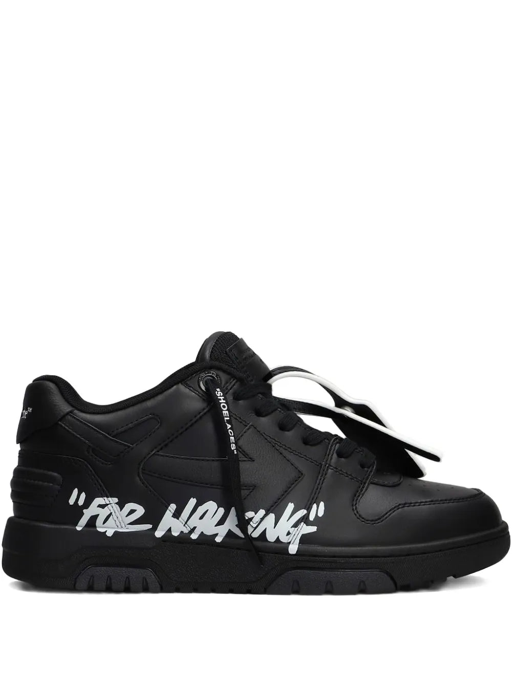 Off-White slogan-print sneakers