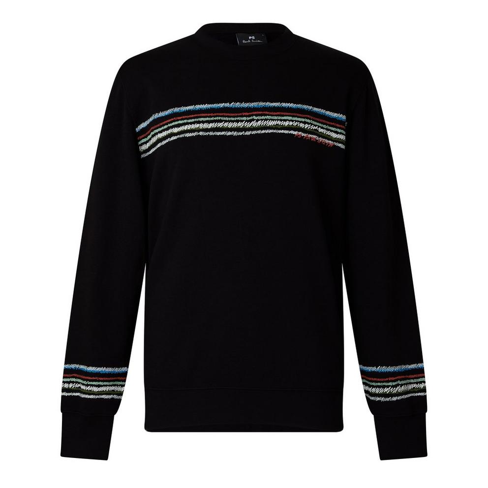 PS Paul Smith PS Stripe Crew Knit Sn64