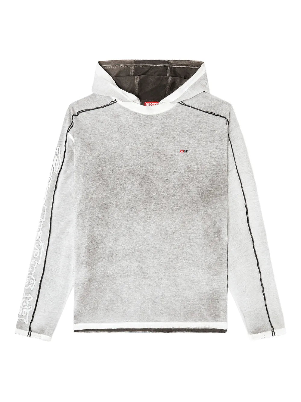 Diesel T-Riven long-sleeve hoodie