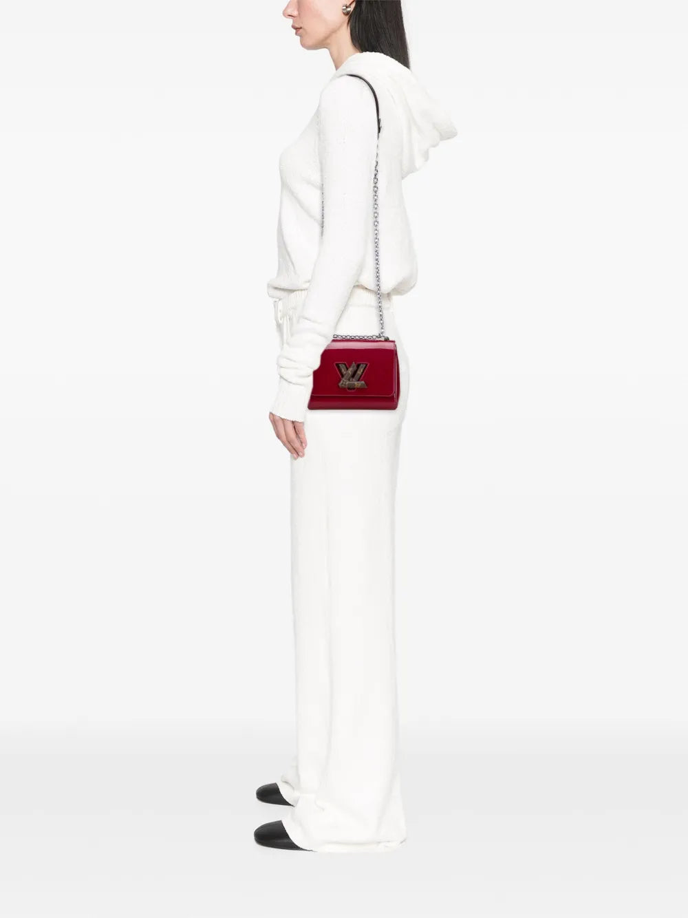 Louis Vuitton Pre-Owned 2017 Vernis Monogram Twist PM crossbody bag