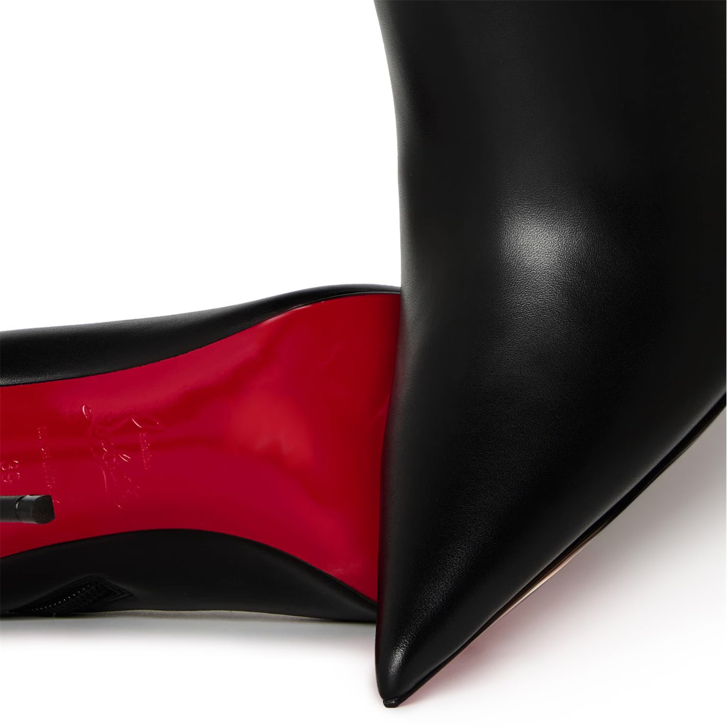 Kate Max Leather Ankle Boots 100mm