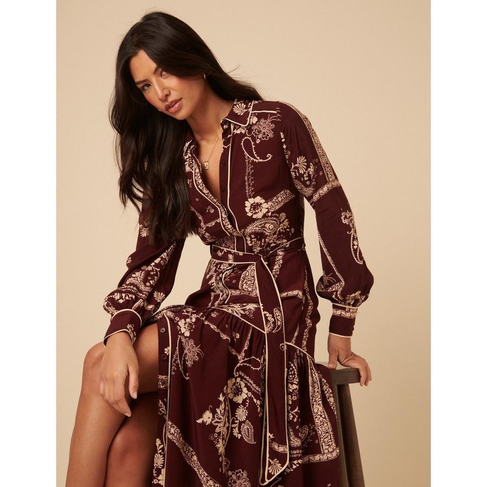 Brooklyn Shirt Midi Dress