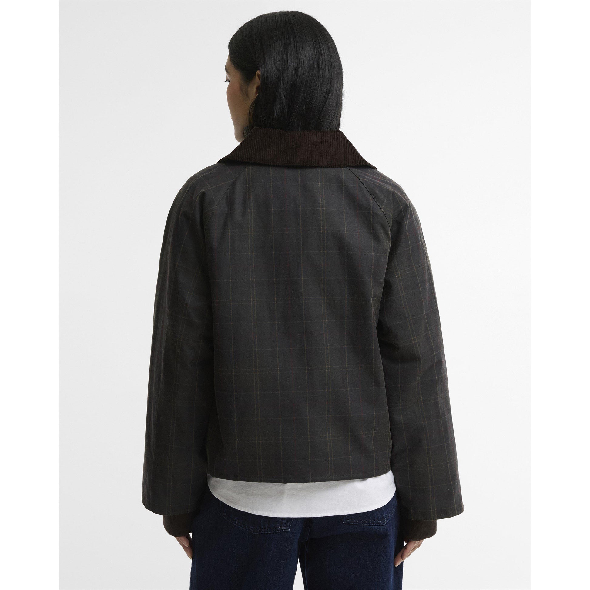 Barbour Women's Arlene Cotton Long Sleeve Full Zip Wax Jacket