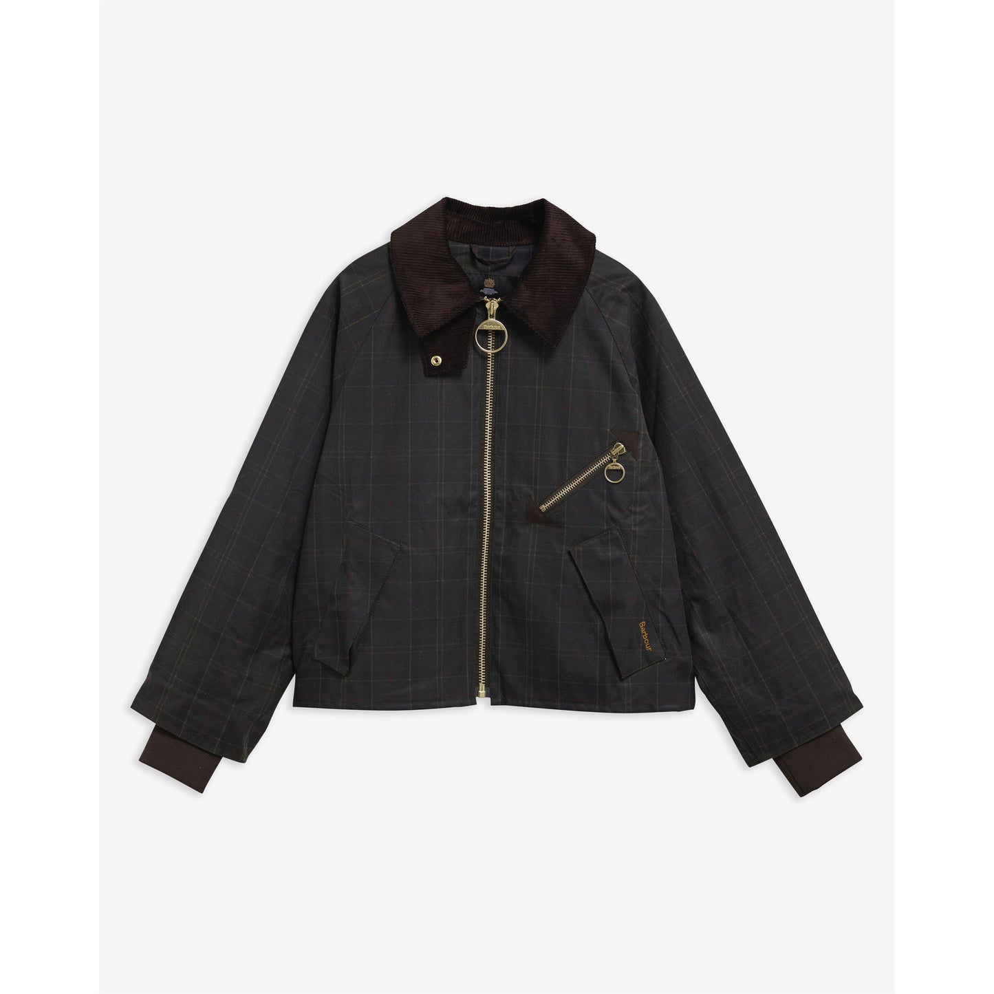 Barbour Women's Arlene Cotton Long Sleeve Full Zip Wax Jacket