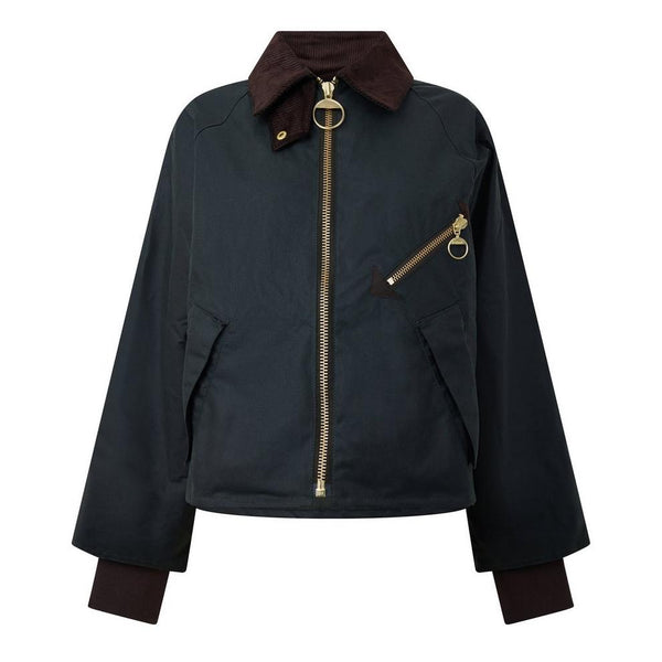 Barbour Women's Arlene Cotton Long Sleeve Full Zip Wax Jacket