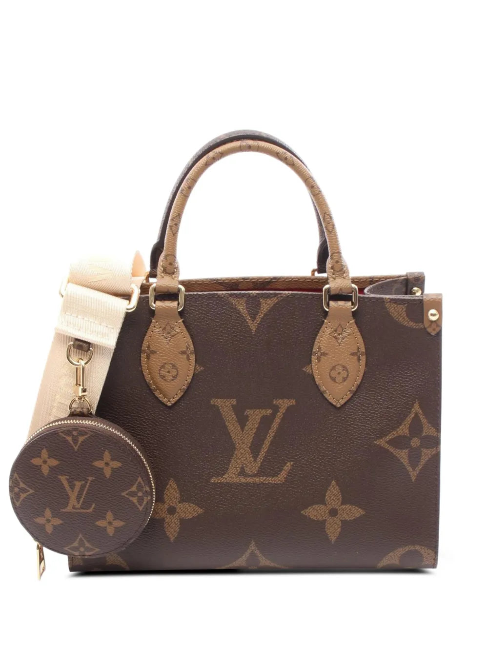 Louis Vuitton Pre-Owned 2021-2025 Monogram Reverse Giant OnTheGo PM satchel
