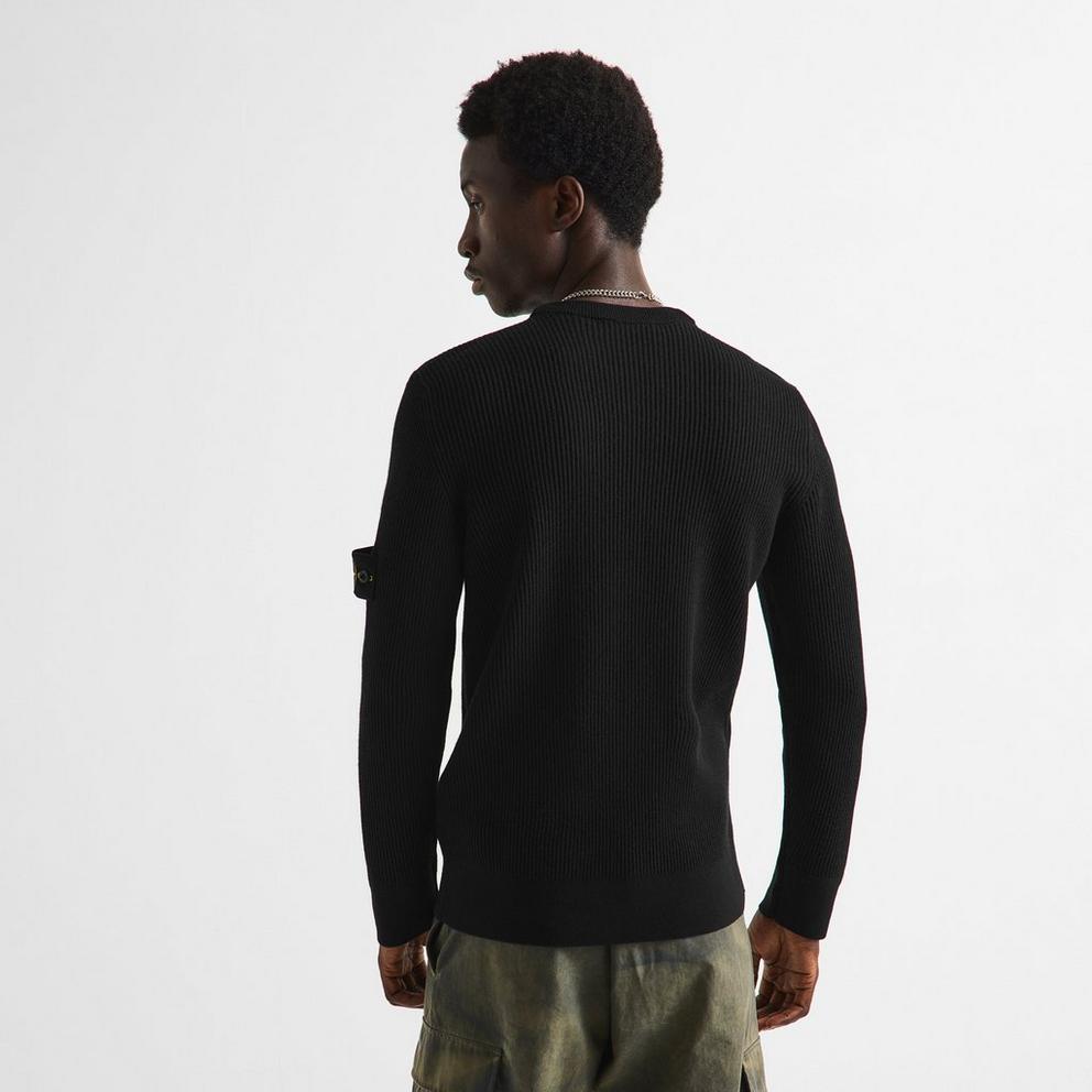 Stone Island Stone Rib Knit Crew Sn64
