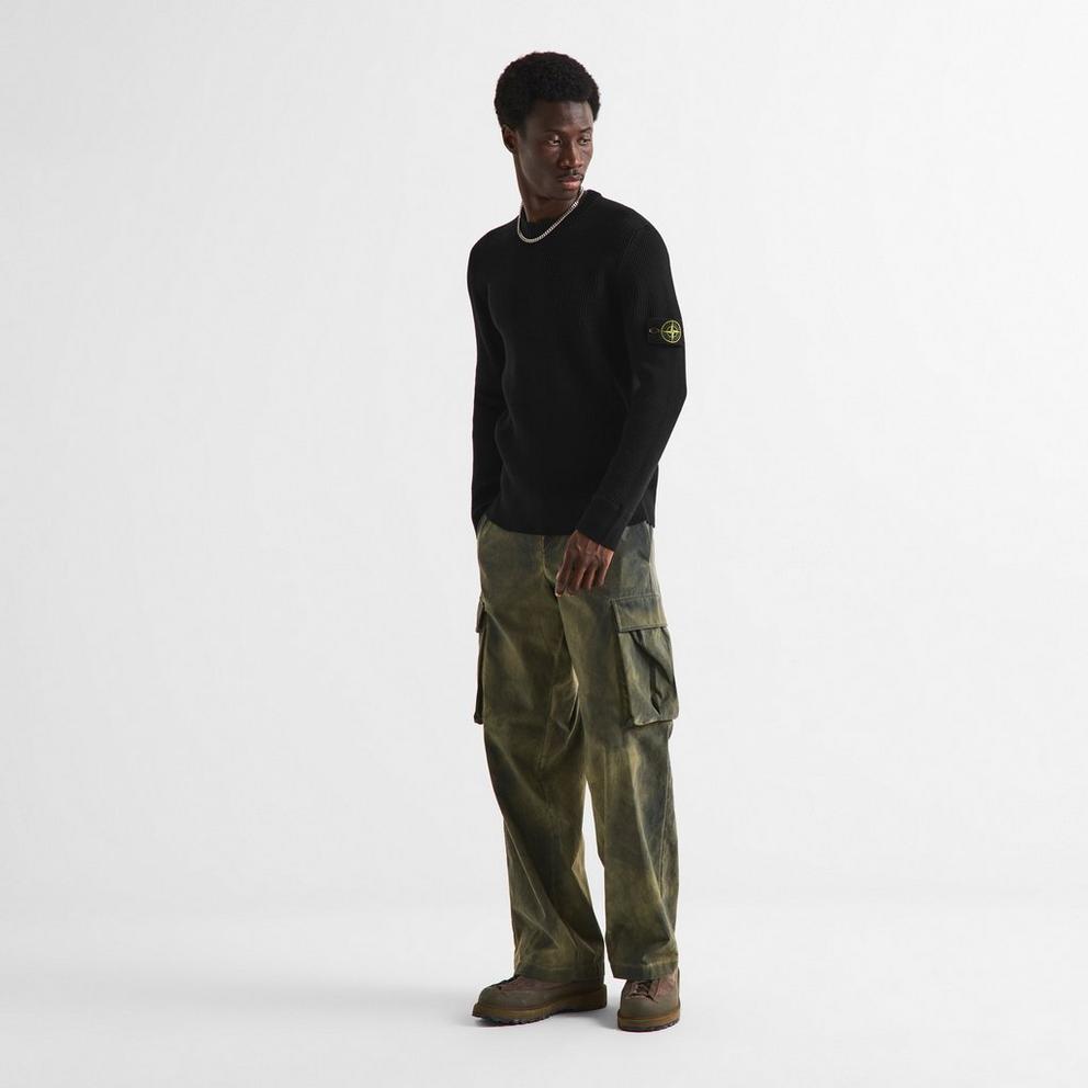 Stone Island Stone Rib Knit Crew Sn64