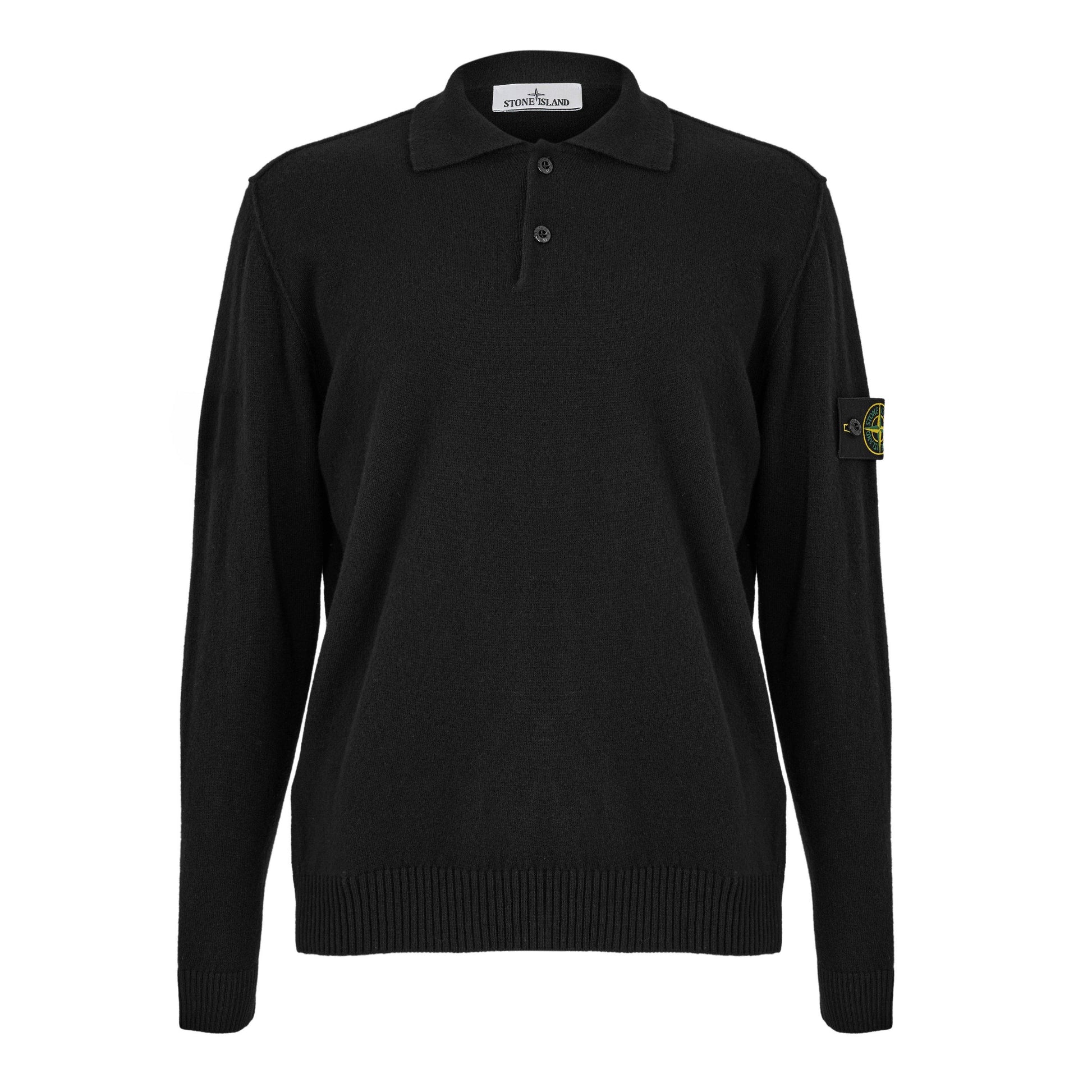 Stone Island Stone Knt LS Polo Sn64