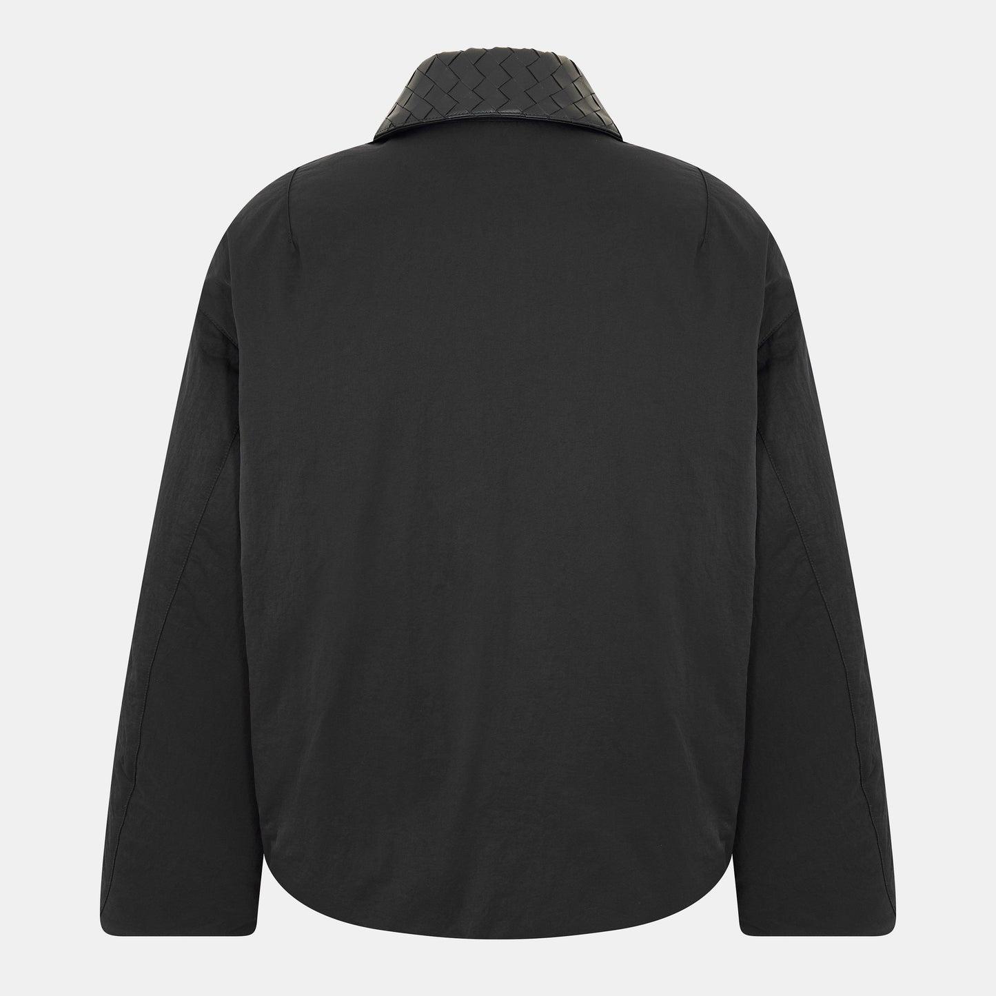 Bottega Veneta Men's Tech Hip Length Long Sleeve Medium Puffer Jacket